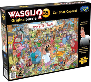 Wasgij Puzzle 1000 Piece - Original 35 - Car Boot Capers