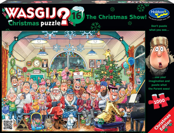 Wasgij 1000 Piece Puzzle - Xmas 16 The Christmas Show