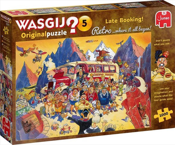 Wasgij Jumbo 1000 Piece Puzzle - Retro Original 5 Late Booking