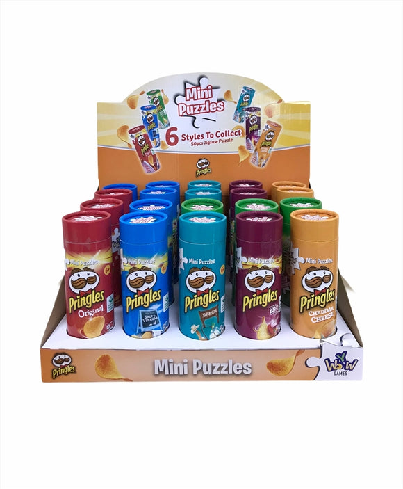 Mini Puzzle Pringles 50 Piece Assorted (CHOSEN AT RANDOM)