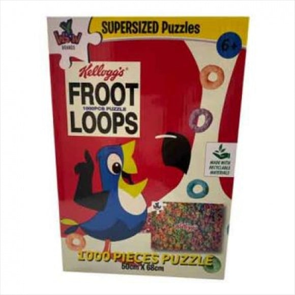 Kellogg's Fruit Loops 1000  Piece Puzzle
