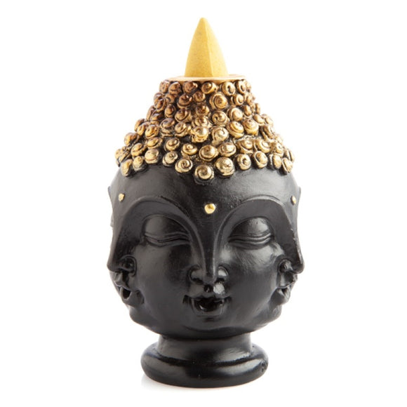 Four-faced Buddha Backflow Incense Burner