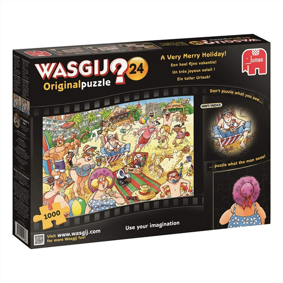 Wasgij  Original Very Merry Holiday 1000 Piece Puzzle