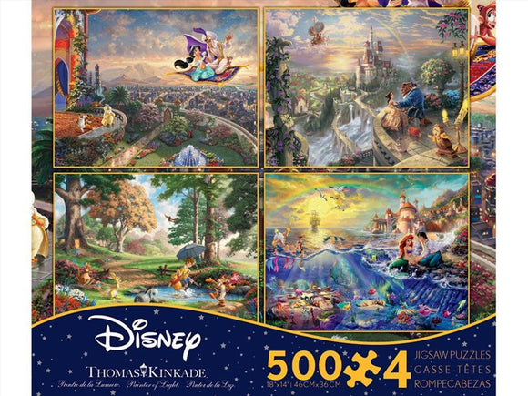 S3 4 In 1 Puzzle Pack 500  Piece