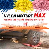 X-BULL Recovery Tracks Boards Sand Truck Mud 4WD 4x4 Gen3.0 Orange/ Tyre Tire Deflator
