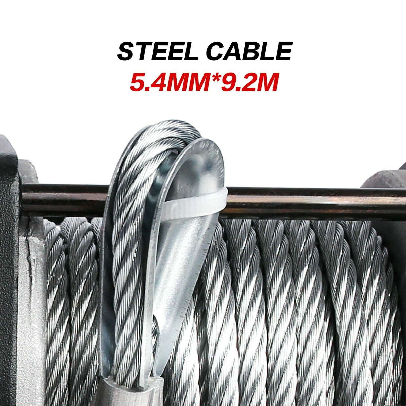 X-BULL 4X4  Electric Winch 3000lbs/1360kg Wireless 12V Steel Cable ATV 4WD BOAT 4X4