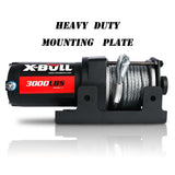 X-BULL 4X4  Electric Winch 3000lbs/1360kg Wireless 12V Steel Cable ATV 4WD BOAT 4X4