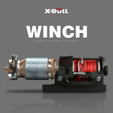 X-BULL 12V Electric Winch Boat 3000LBS Synthetic Rope Wireless Remote ATV 4WD 2 Units