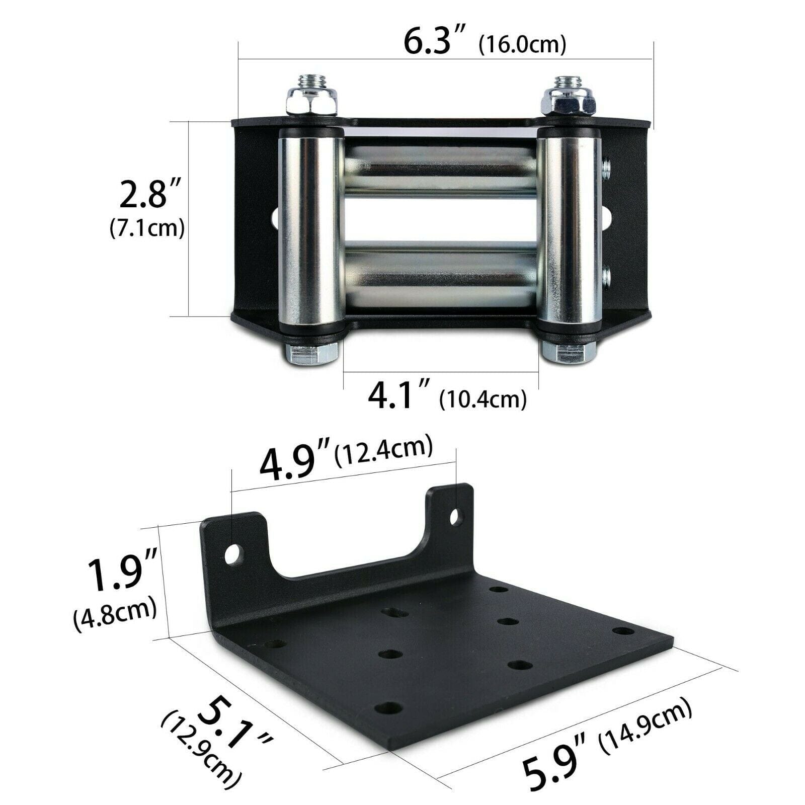 X-BULL 4X4 Electric Winch 12V 5000LBS Wireless 15.2M Steel Cable ATV UTV 4WD Boat