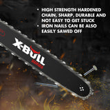 X-BULL Petrol Chainsaw Commercial 62CC 22" Bar E-Start Tree Pruning Top Handle