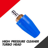 X-BULL Pressure Washer Turbo Nozzle Head 4000PSI High Cleaner 1/4BSP