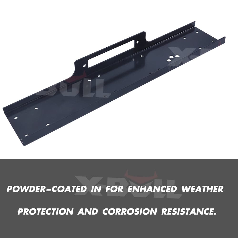 X-BULL Winch Mounting Plate Cradle 8000-13000lbs New Universal Truck Trailer ATV