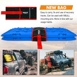 X-BULL Recovery tracks Sand tracks KIT Carry bag mounting pin Sand/Snow/Mud 10T 4WD-BLUE Gen3.0