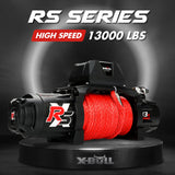 X-BULL 4X4 Electric Winch 13000LBS 12V Synthetic Rope 28M Wireless Offroad 4WD 4x4