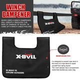 X-BULL 4WD Recovery Kit Kinetic Recovery Rope Snatch Strap / 2PCS Recovery Tracks 4X4 Gen3.0