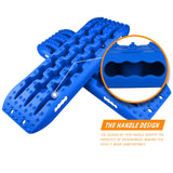 X-BULL Recovery tracks Sand Trucks Offroad With 4PCS Mounting Pins 4WDGen 2.0 - blue