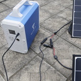 Bluetti Portable Solar Power Station EB150 1500WH 1000W Solar Generator for Van Home Emergency Outdoor Camping Explore-Blue
