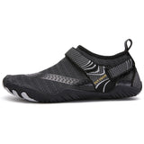 Men Women Water Sport Shoes Barefoot Quick Dry Aqua Sports Shoes - Black Size EU36 = US3.5