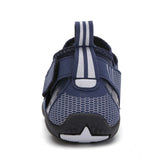 Men Women Water Shoes Barefoot Quick Dry Aqua Shoes - Blue Size EU37 = US4