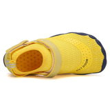 Kids Water Shoes Barefoot Quick Dry Aqua Sports Shoes Boys Girls - Yellow Size Bigkid US4 = EU36