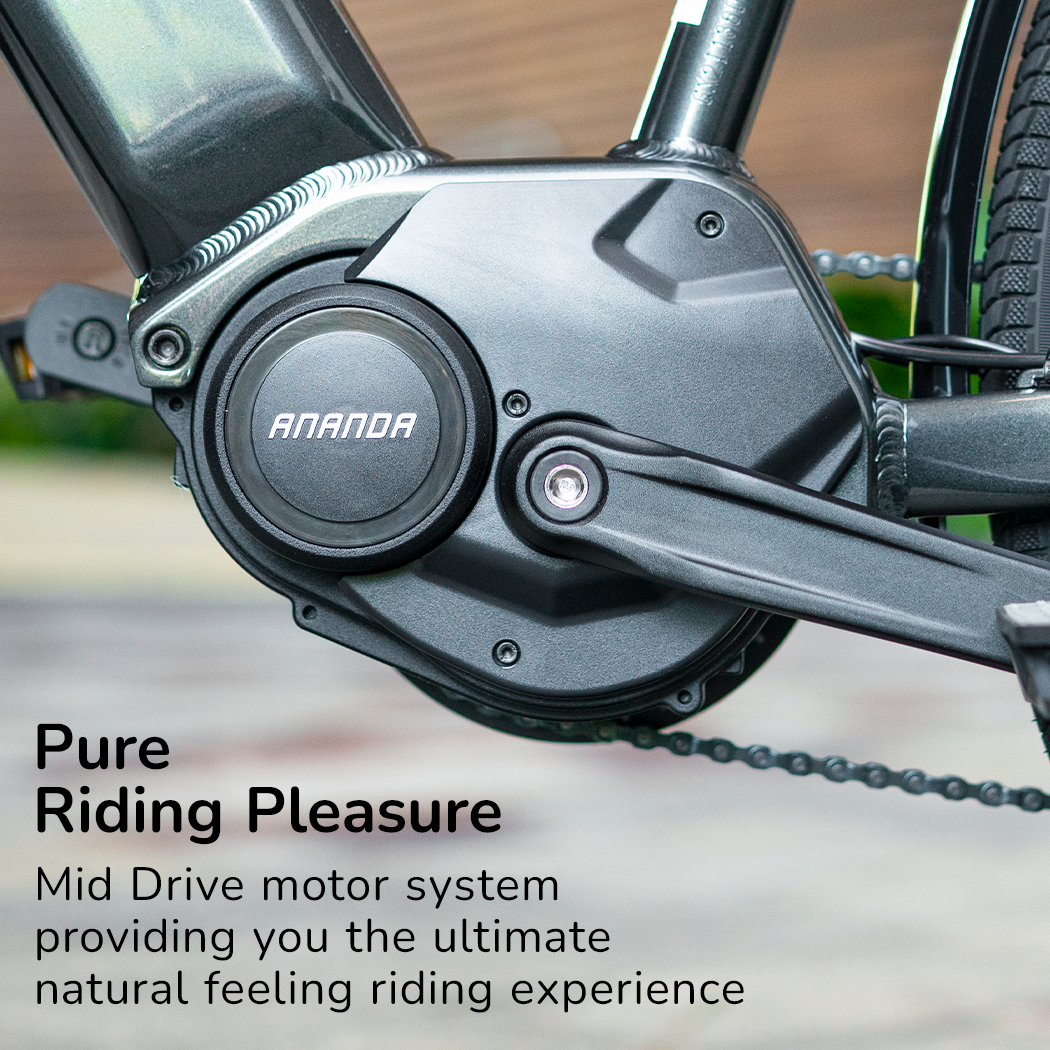 Electric Bicycle Valk Metro ST 5 Mid-Drive  Dark Grey Speed 25km Hour