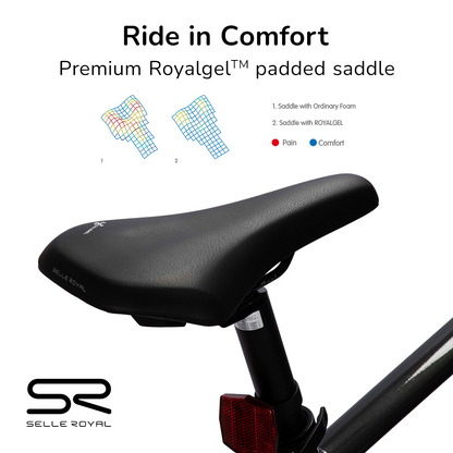 Electric Bicycle Valk Metro ST 5 Mid-Drive  Dark Grey Speed 25km Hour