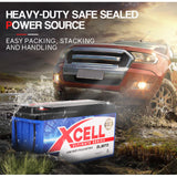 X-Cell 170Ah AGM Battery Deep Cycle 12v Marine Solar Camping Volt Glass 4WD SLA