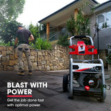 Jet-USA 4800PSI Petrol-Powered High Pressure Cleaner Washer Water Power Jet Pump