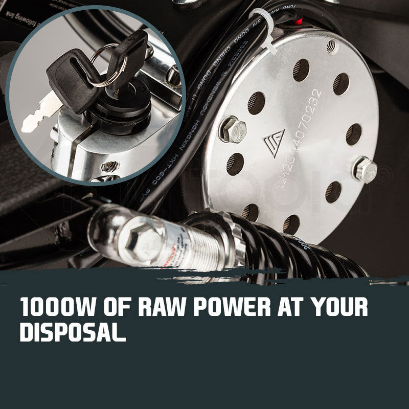 BULLET Stealth 1-6 1000W Electric Scooter 48V - Turbo w/ LED