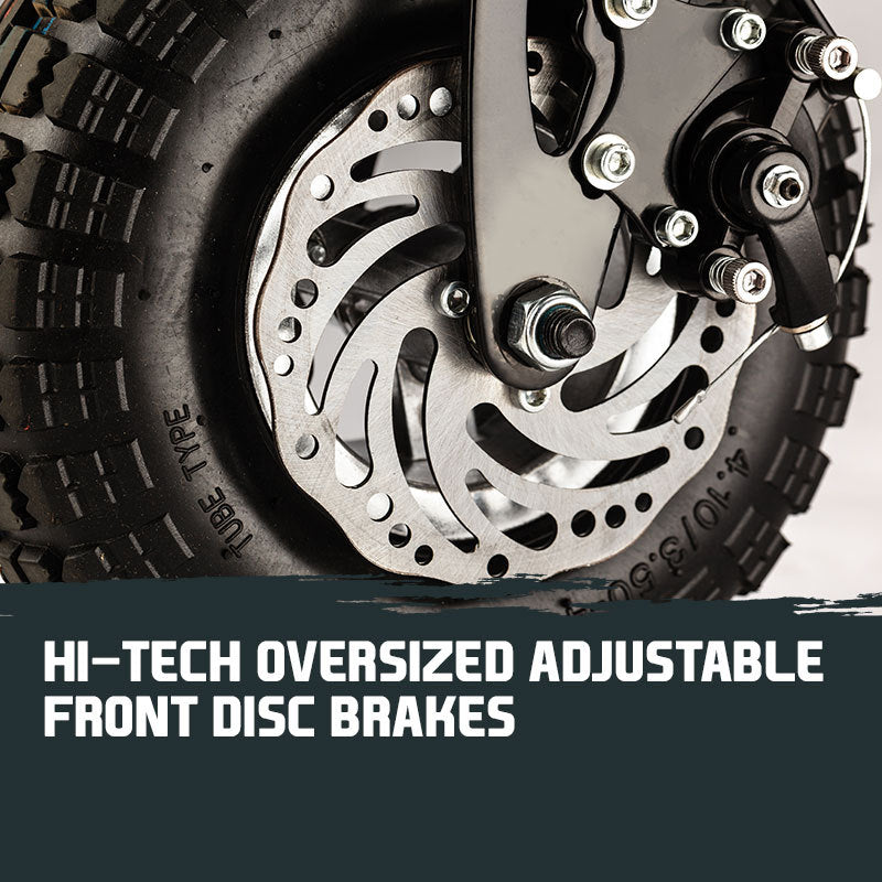 BULLET Stealth 1-6 1000W Electric Scooter 48V - Turbo w/ LED