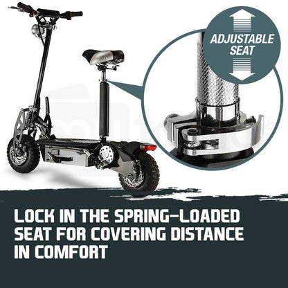 BULLET Stealth 1-6 1000W Electric Scooter 48V - Turbo w/ LED