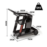 ROSSI Welding Cart Trolley MIG TIG ARC MMA Welder Plasma Cutter Storage Bench