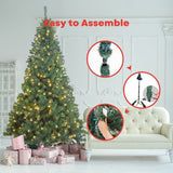 Festiss 2.1m Christmas Trees With Warm LED FS-TREE-04