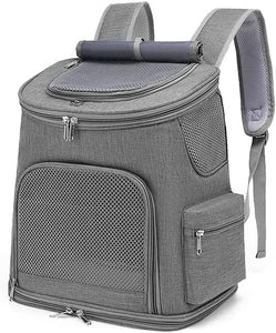 Floofi Pet Backpack -Model 2 (Black) FI-BP-102-FCQ