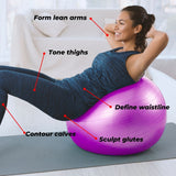 VERPEAK Yoga Ball 75cm (Red) FT-YB-108-SD