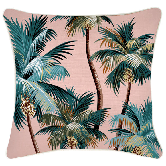Cushion Cover-With Piping-Palm Trees Sunset-45cm x 45cm