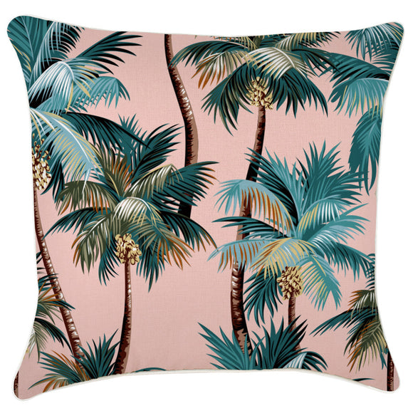 Cushion Cover-With Piping-Palm Trees Sunset-60cm x 60cm