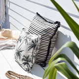 Cushion Cover-With Natural Piping-Castaway-45cm x 45cm