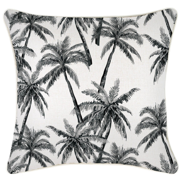 Cushion Cover-With Natural Piping-Castaway-45cm x 45cm