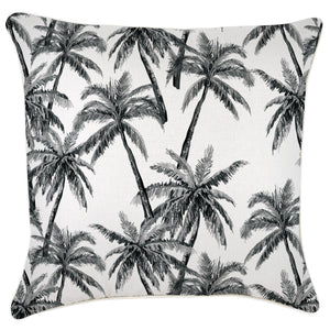 Cushion Cover-With Natural Piping-Castaway-60cm x 60cm