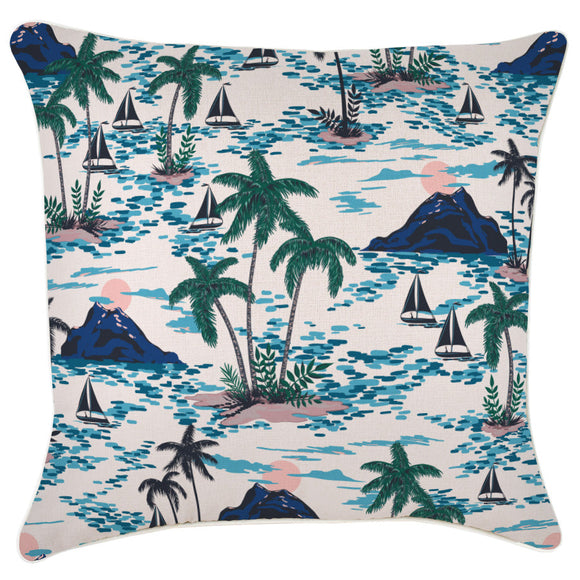 Cushion Cover-With Piping-Vacation-60cm x 60cm