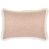 Cushion Cover-Coastal Fringe-Lunar Blush-35cm x 50cm