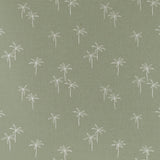 Cushion Cover-Coastal Fringe Natural-Palm Cove Sage-35cm x 50cm