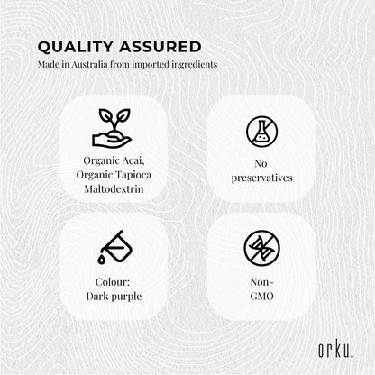 1Kg Acai Powder 100% Organic - Superfood Amazon Berries