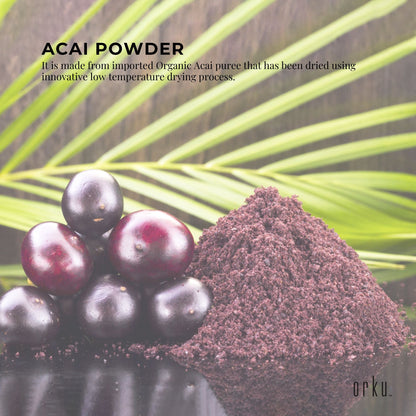 700g Acai Powder Bucket 100% Organic - Superfood Amazon Berries