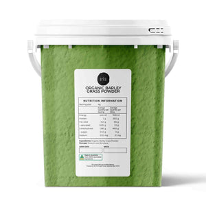 400g Organic Barley Grass Powder Tub Hordeum Vulgare Leaf Superfood Supplement