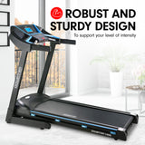Powertrain K1000 Foldable Treadmill with Incline for Home Gym Cardio