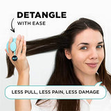 Shampoo Brush & Detangling Hair Brush (Turquise)