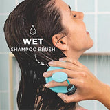 Shampoo Brush & Detangling Hair Brush (White)
