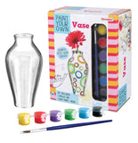 PYO Metallic Painted Vase Kids Craft Kit